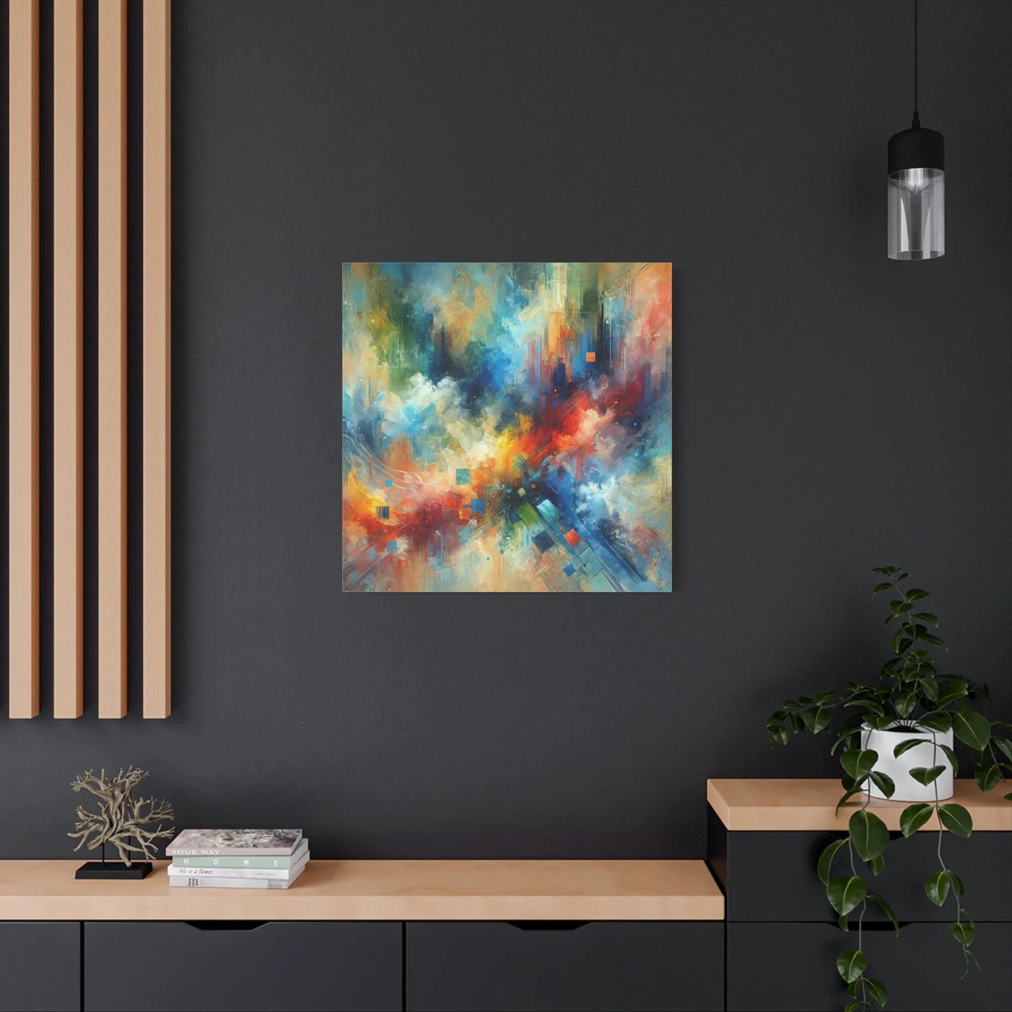 Abstract Canvas Art Print