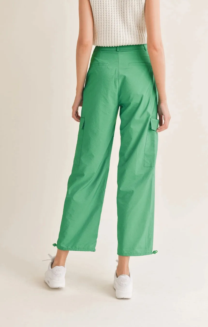 Airy Cargo Nylon Pants