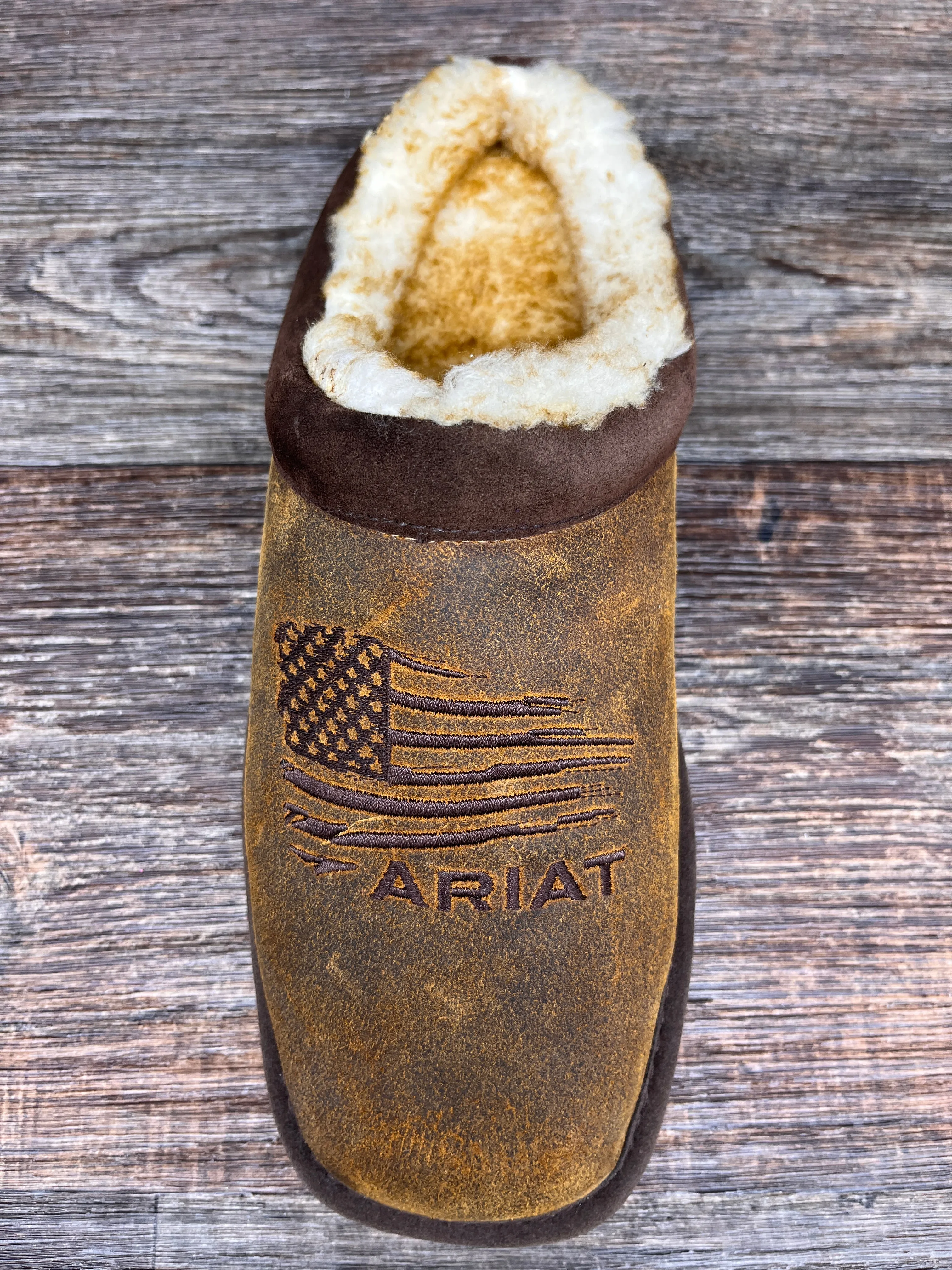 ar2692 Men's Square Toe Patriot Slipper by Ariat