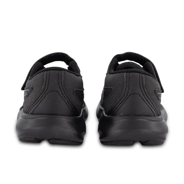 ASICS KID'S CONTEND 9 PS TRIPLE BLACK RUNNING SHOES