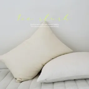 Bamboo Airy Linen Summer Pillow cover ( 2colors )