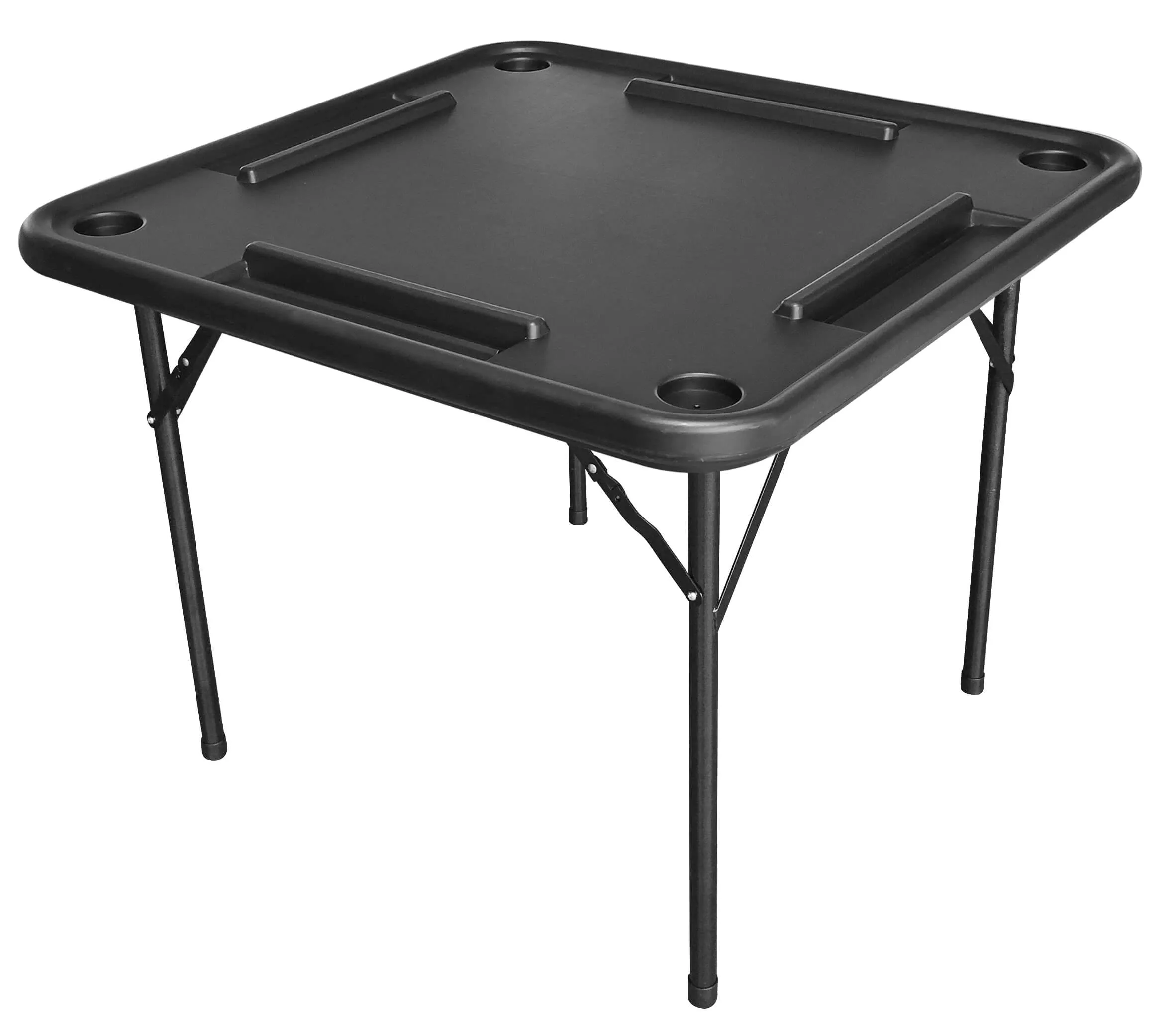 Bene Casa 38" Black Domino & Game Table