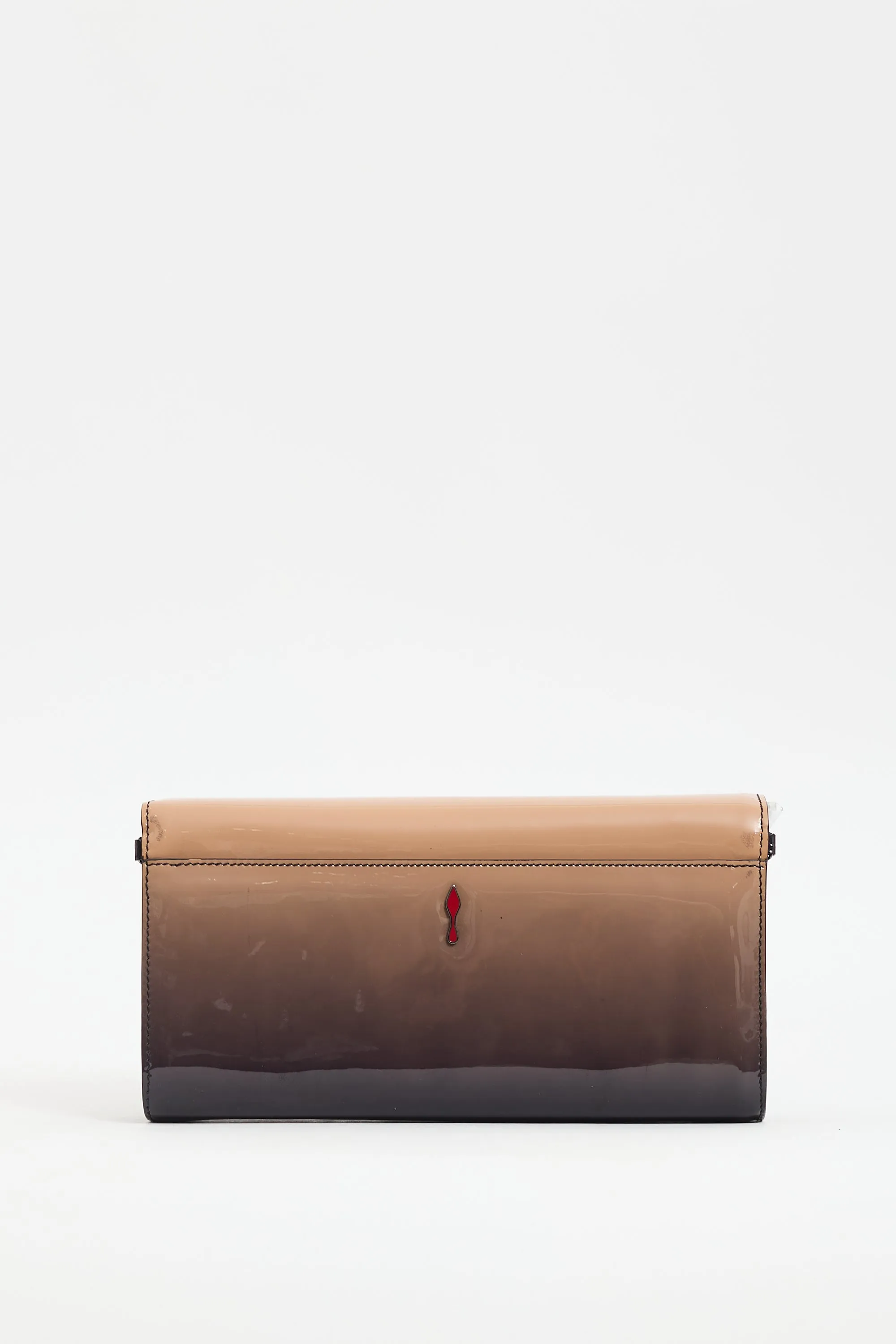 Black & Brown Patent Riviera Bag