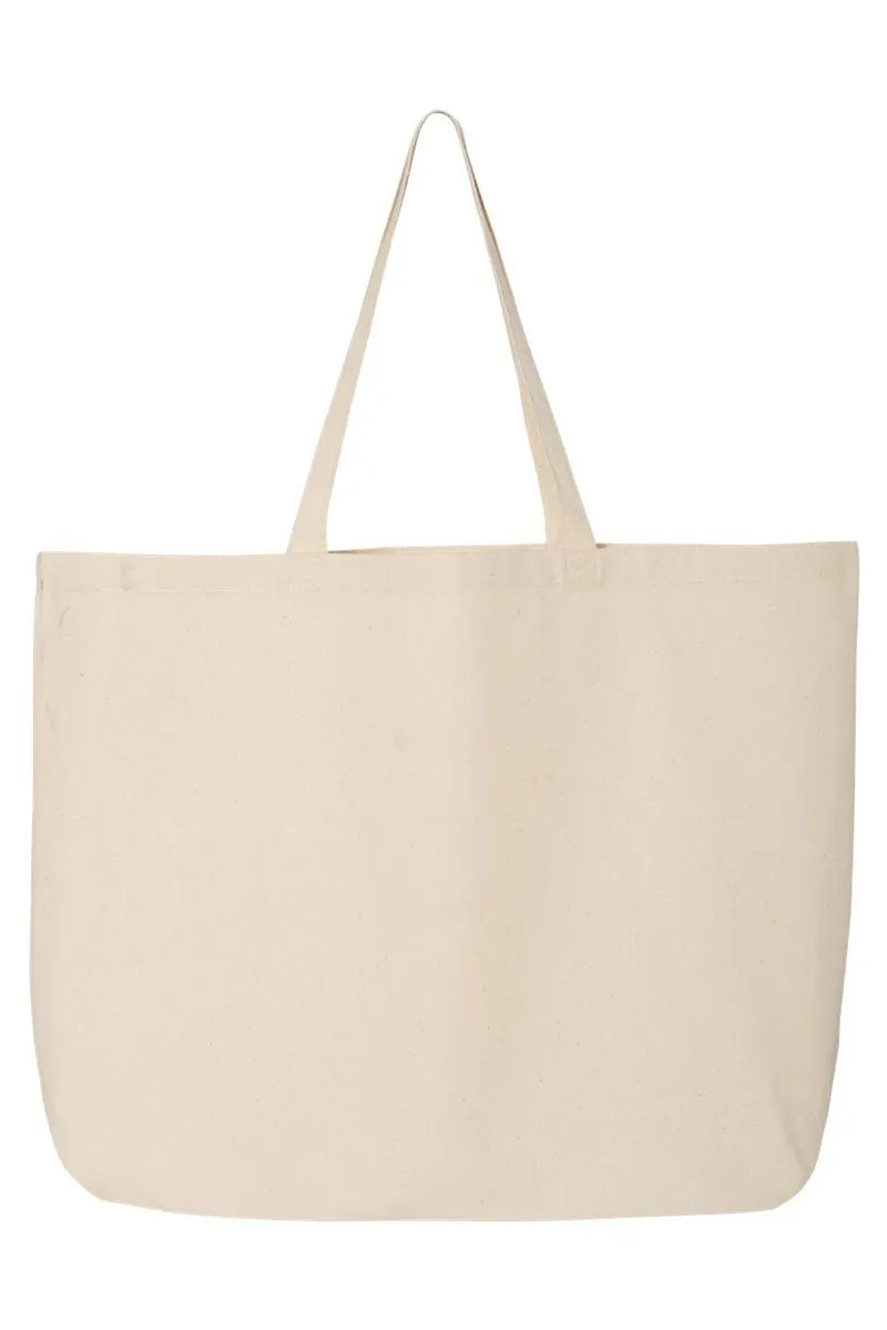 Bow Bliss Canvas Jumbo Tote