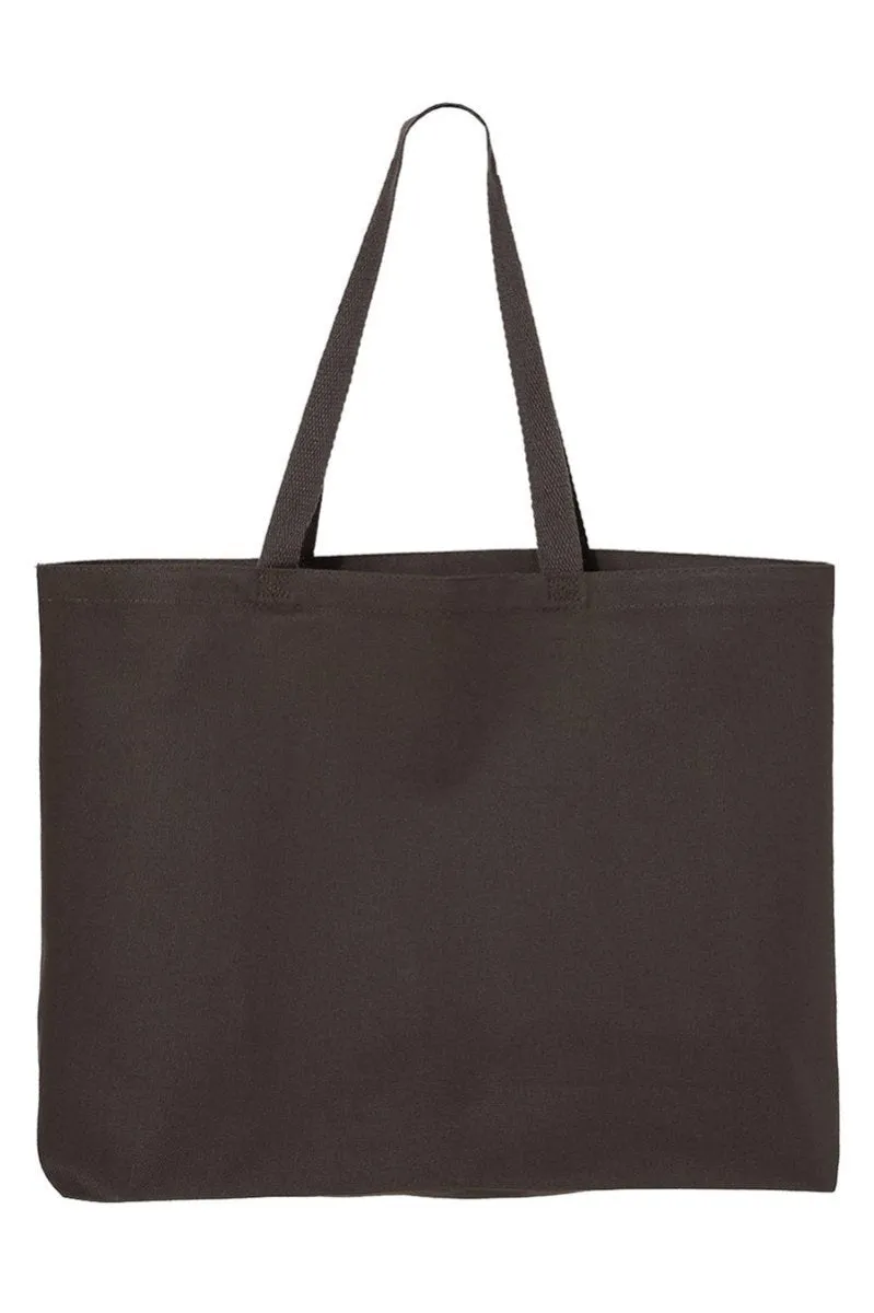 Bow Bliss Canvas Jumbo Tote