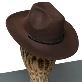 Chokore Vintage Cowboy Hat (Chocolate Brown)