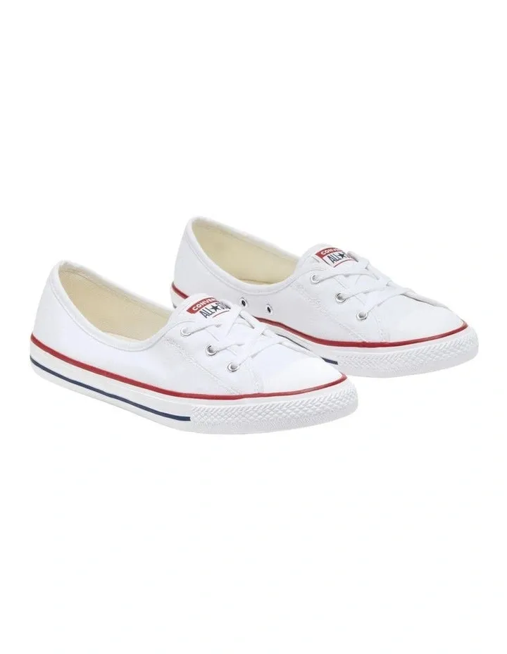 Chuck Taylor All Star Dainty Ballet Lace Slip White