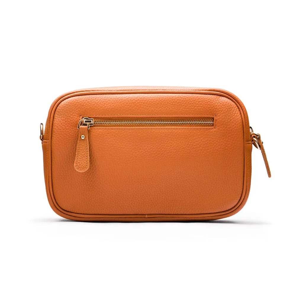 Cross Body Camera Bag - Tan