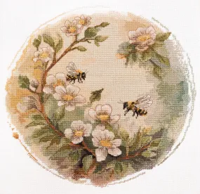 Cross-stitch kit - Honey colors AH-207