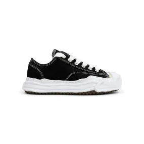 HANK LOW/original sole canvas Low-Top sneaker BLACK