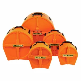 Hardcase HPFUSION2O 5 Piece Fusion2 Drum Case Set (Orange)