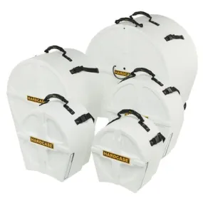 Hardcase HPSTANDARDW 5 Piece Standard Drum Case Set (White)