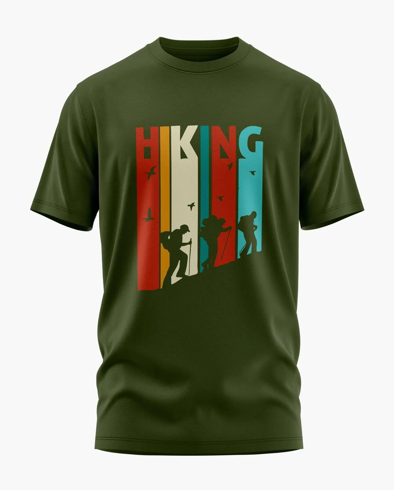 Hiking Typo Signature LuxeSoft Cotton T-Shirt