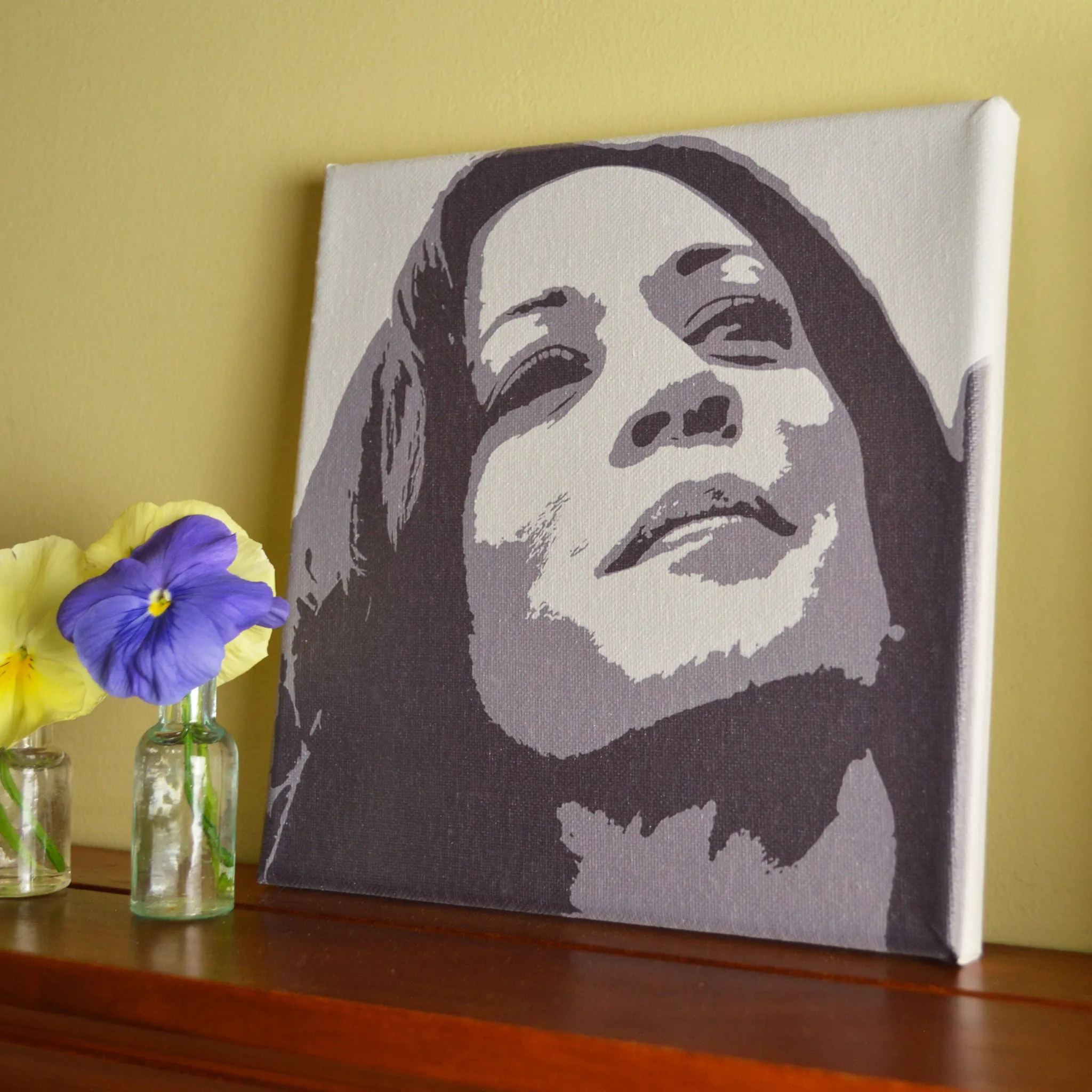 Kamala Harris Art Canvas Print