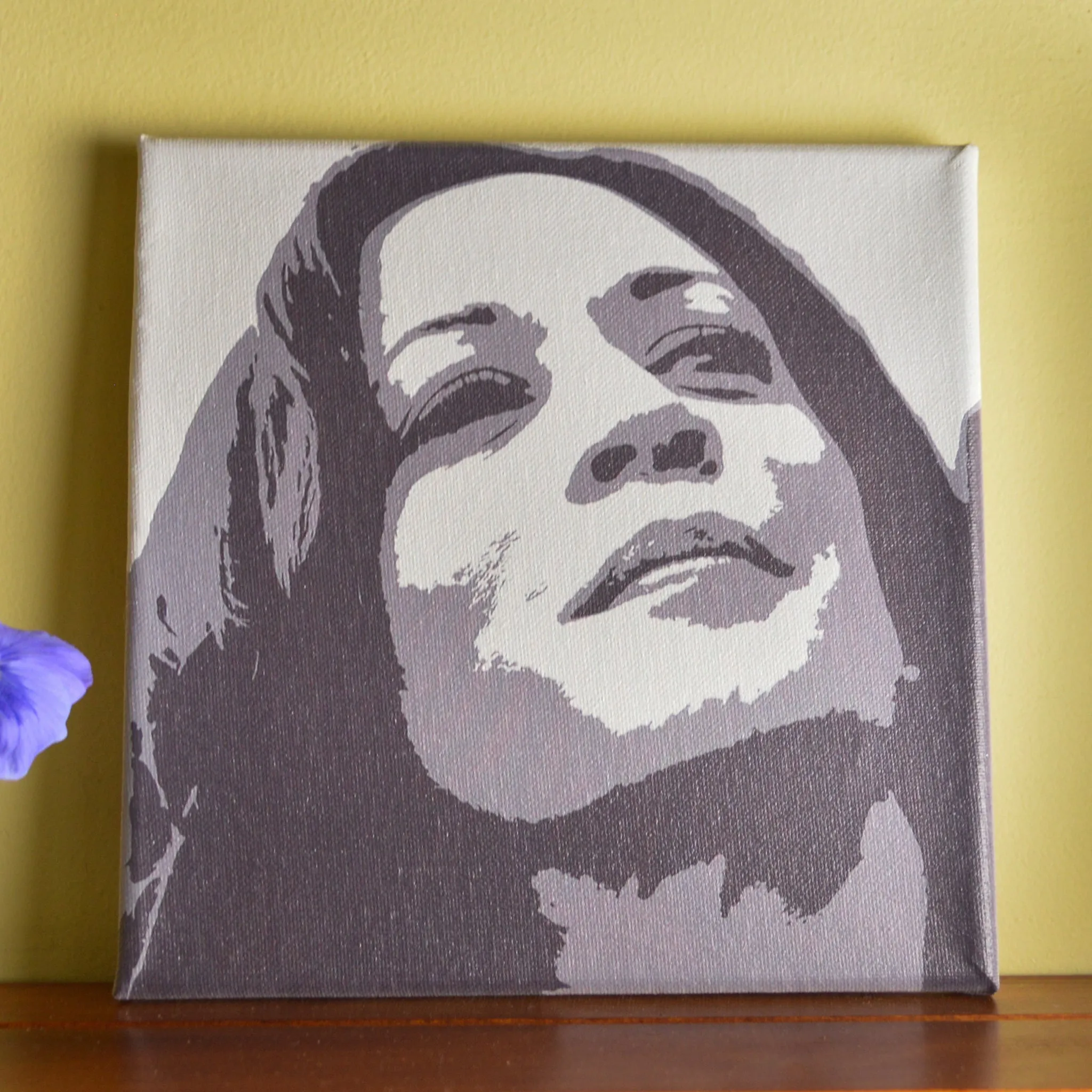 Kamala Harris Art Canvas Print