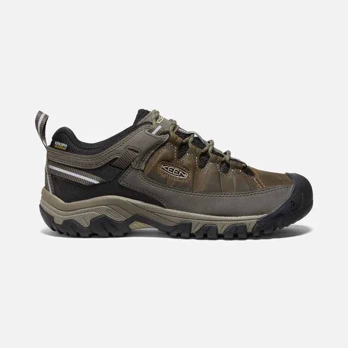 Keen Targhee III WP Shoe (Men's) Bungee Cord Black