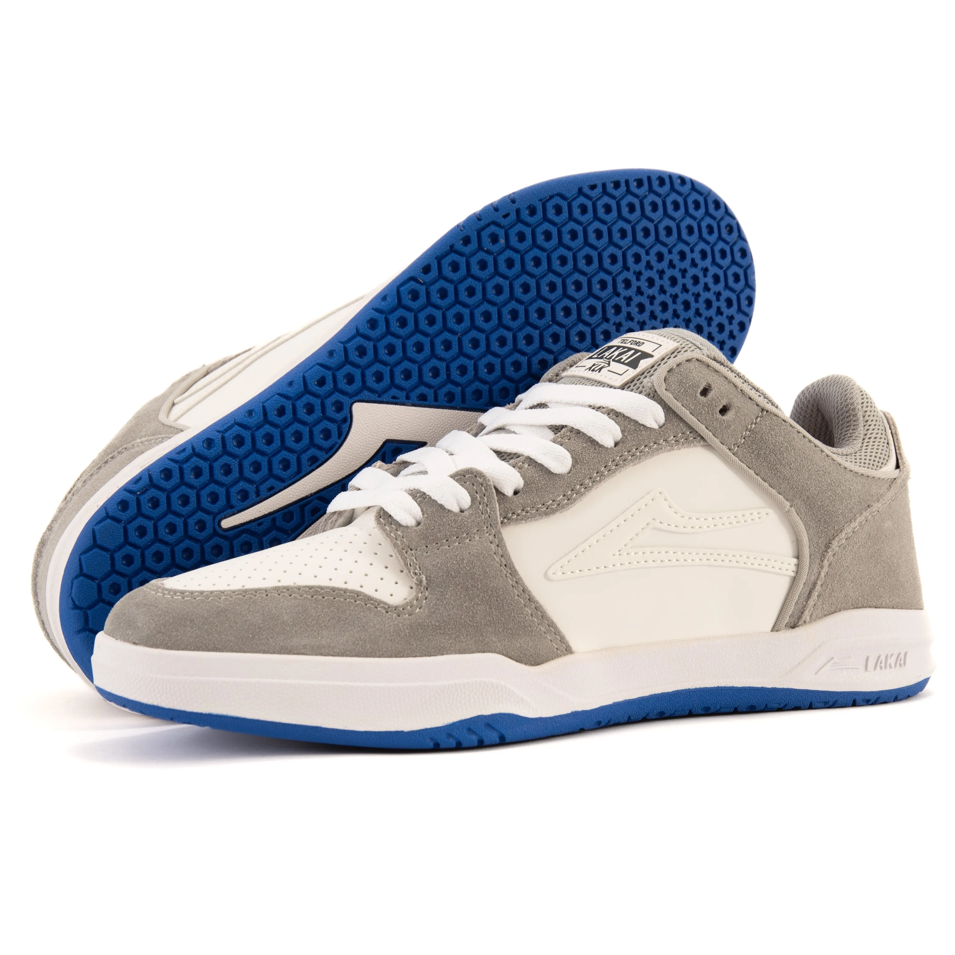 Lakai - Telford Low (Grey/Blue UV Suede) *SALE