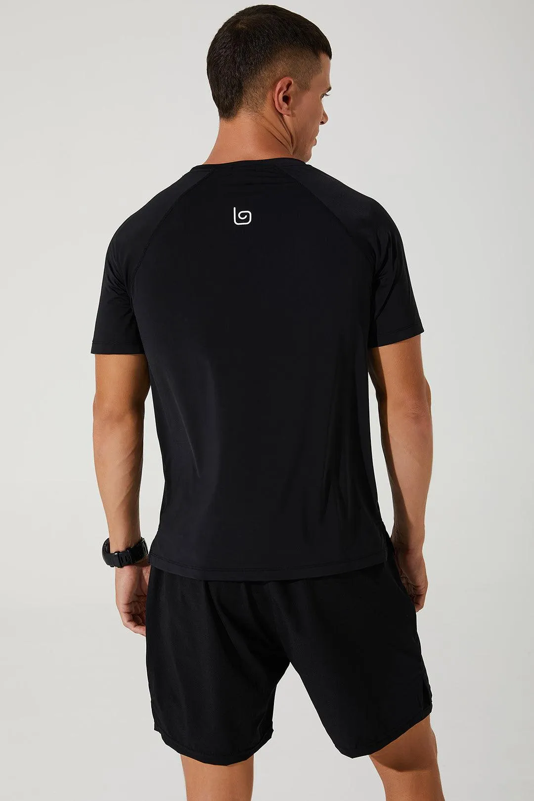 Leocade Crew Neck Tee - Black