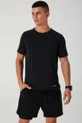 Leocade Crew Neck Tee - Black