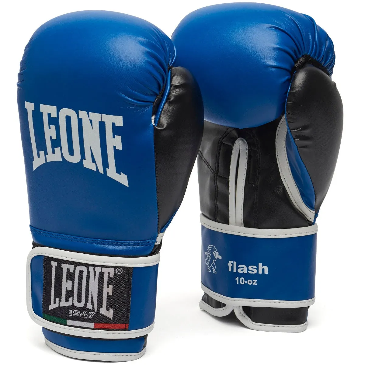 Leone Flash Boxing Gloves Blue