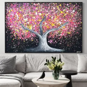 LIMITED EDITION PRINT - Tree of happines - Pink Magic