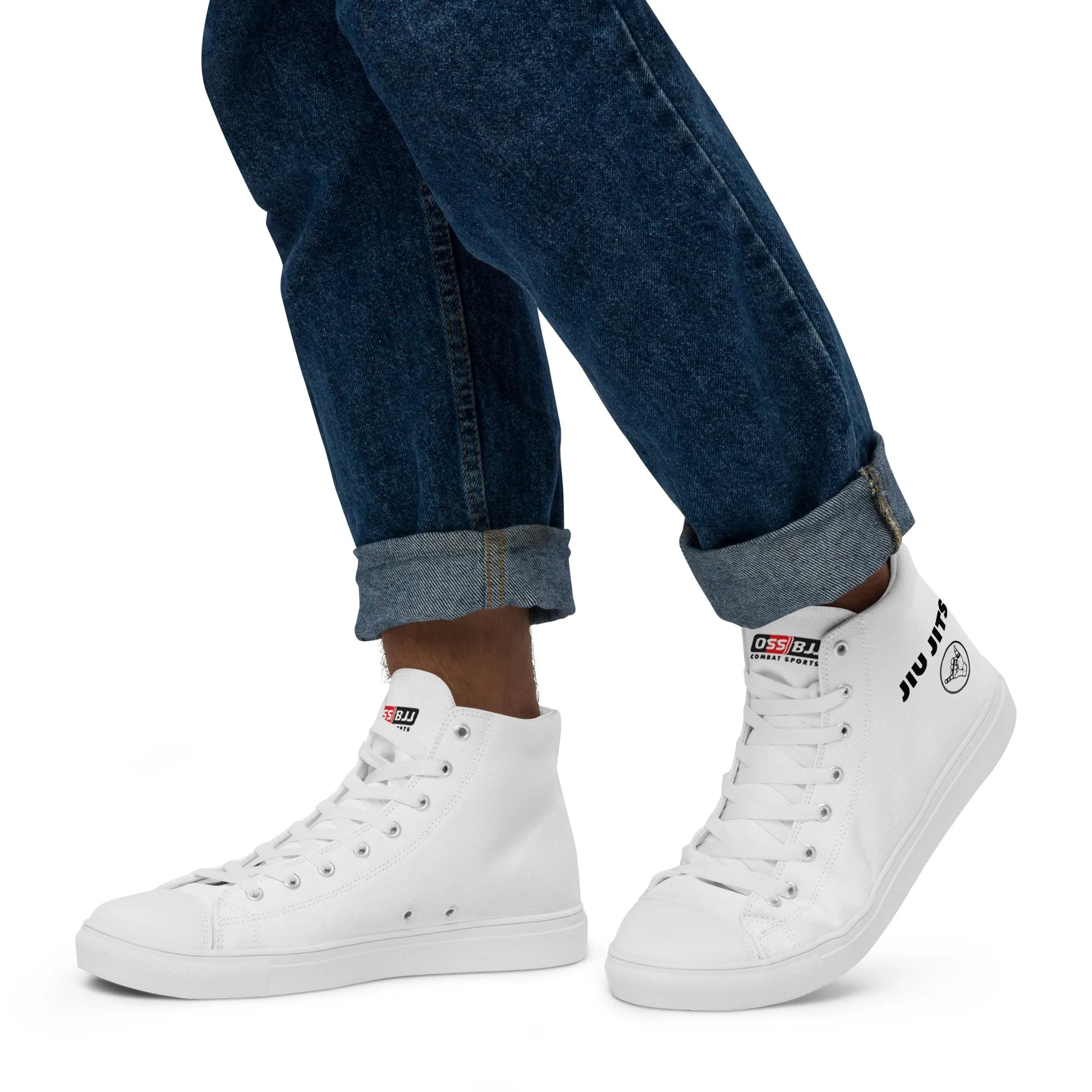 Men’s high top canvas shoes - Jiu Jitsu