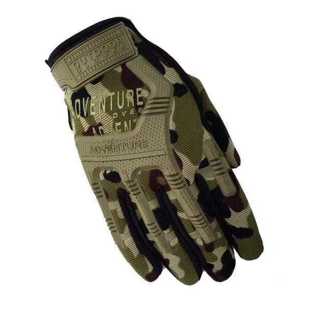 Men's Tactical Combat Gloves for Army Use, Durable & Flexible