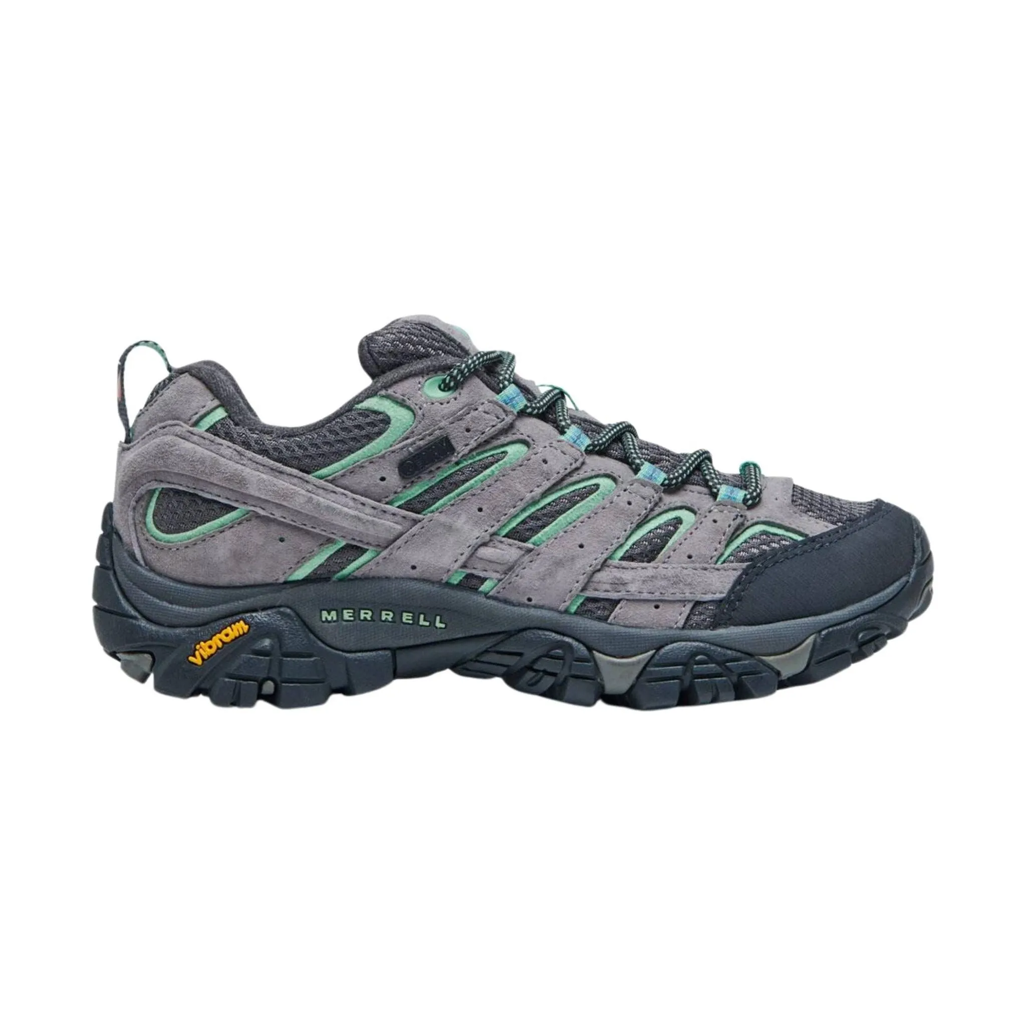 Merrell Women's Moab 2 Waterproof Hiking Shoes - Drizzle/Mint - ONLINE STORE CREDIT/EXCHANGE ONLY