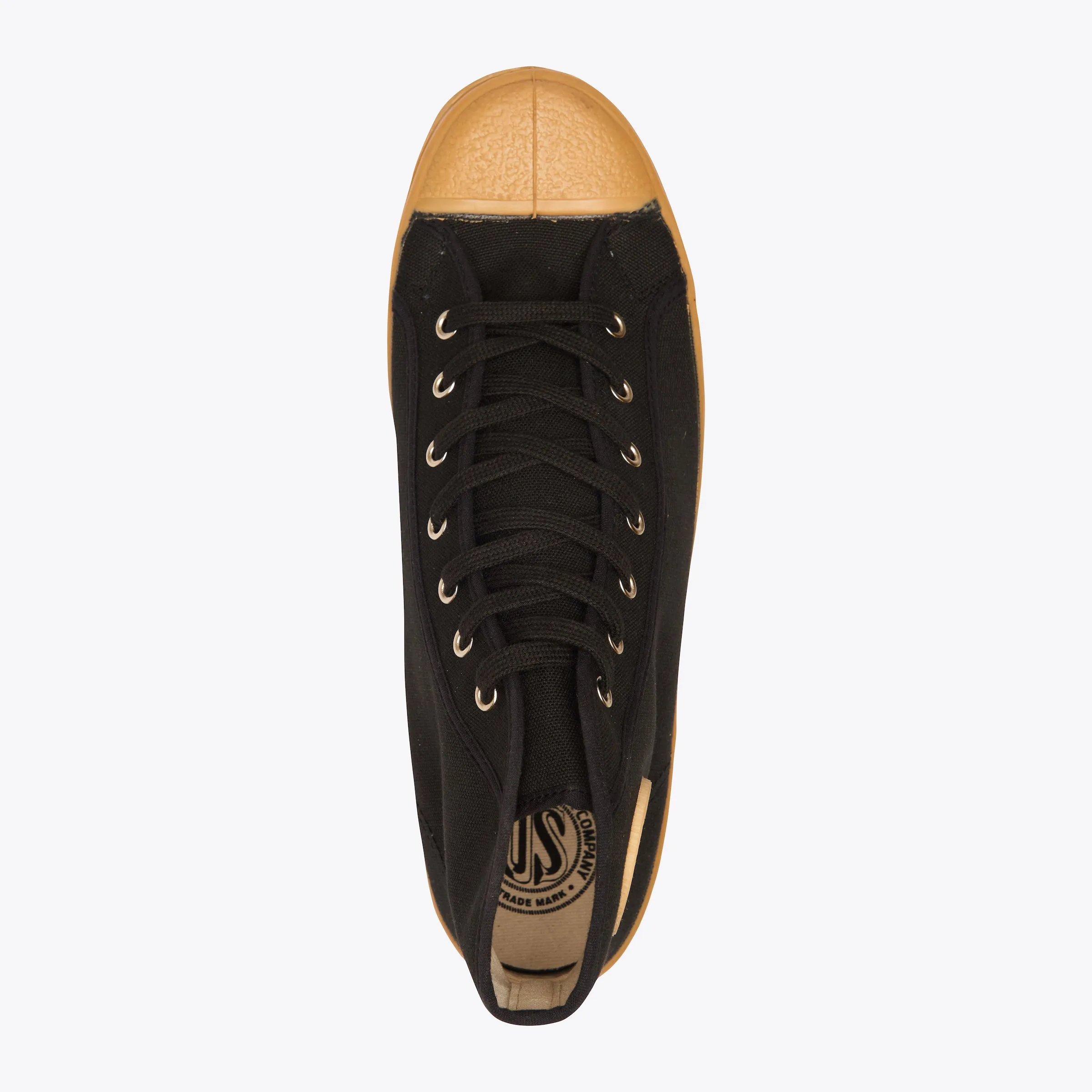 MILITARY GUM HIGH TOP - BLACK/GUM