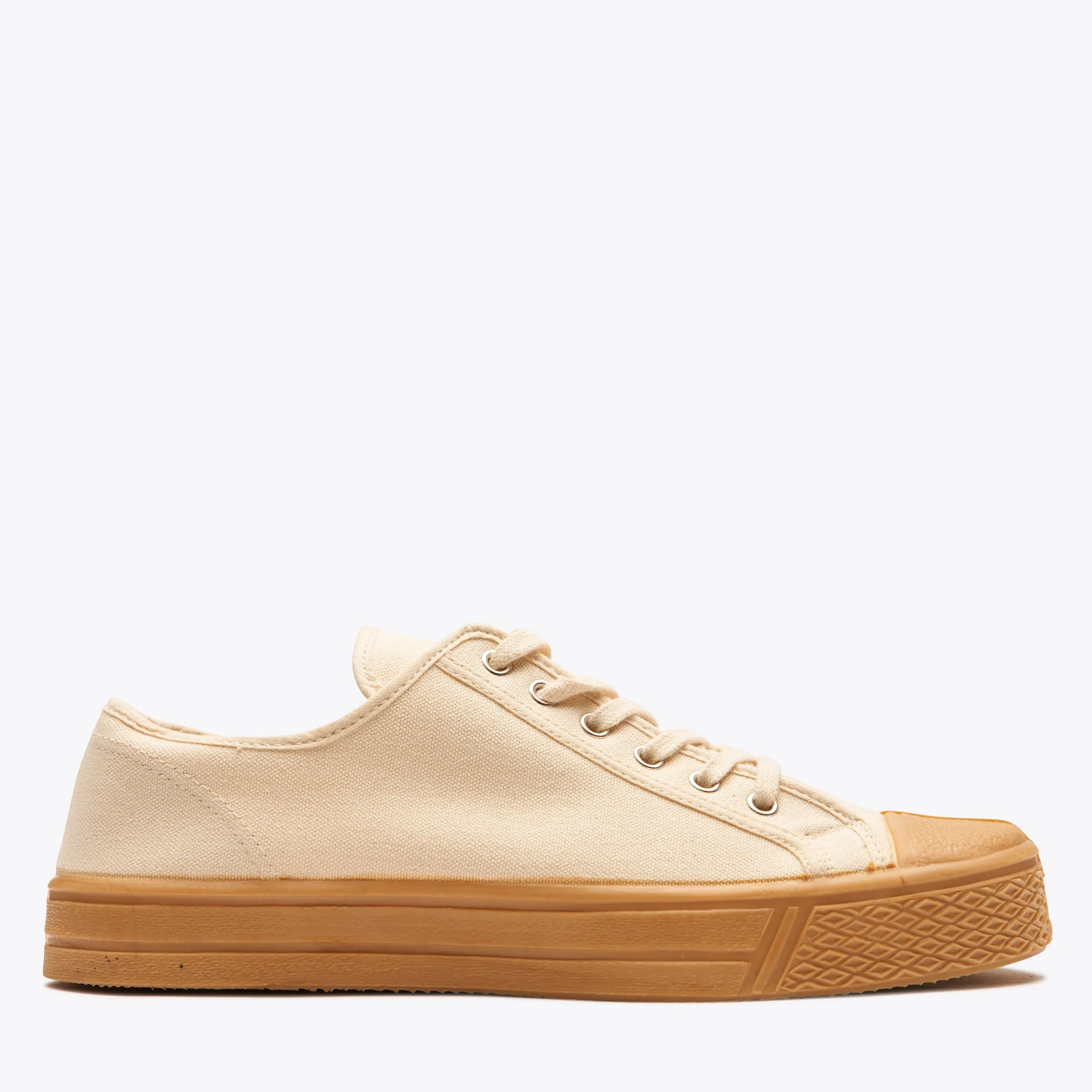 MILITARY GUM LOW TOP - OFF WHITE