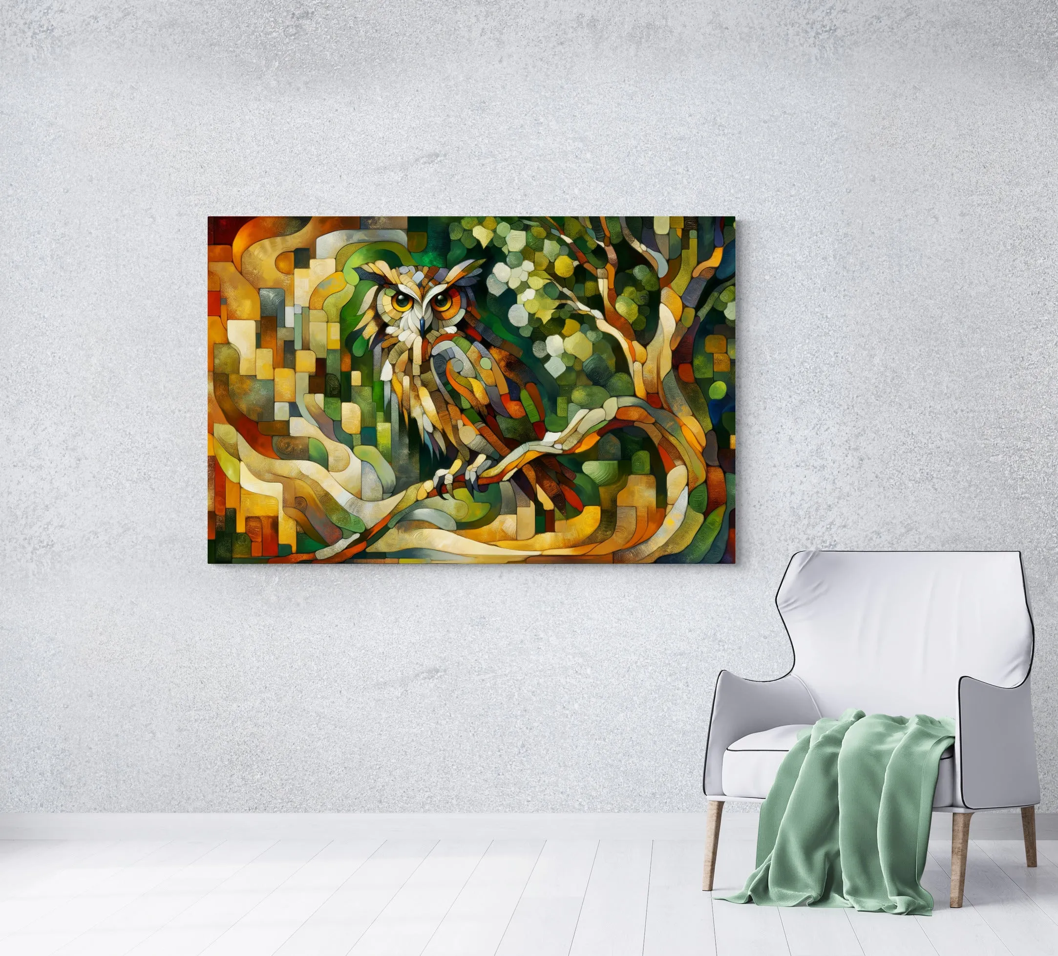 Mystic Owl Canvas Print