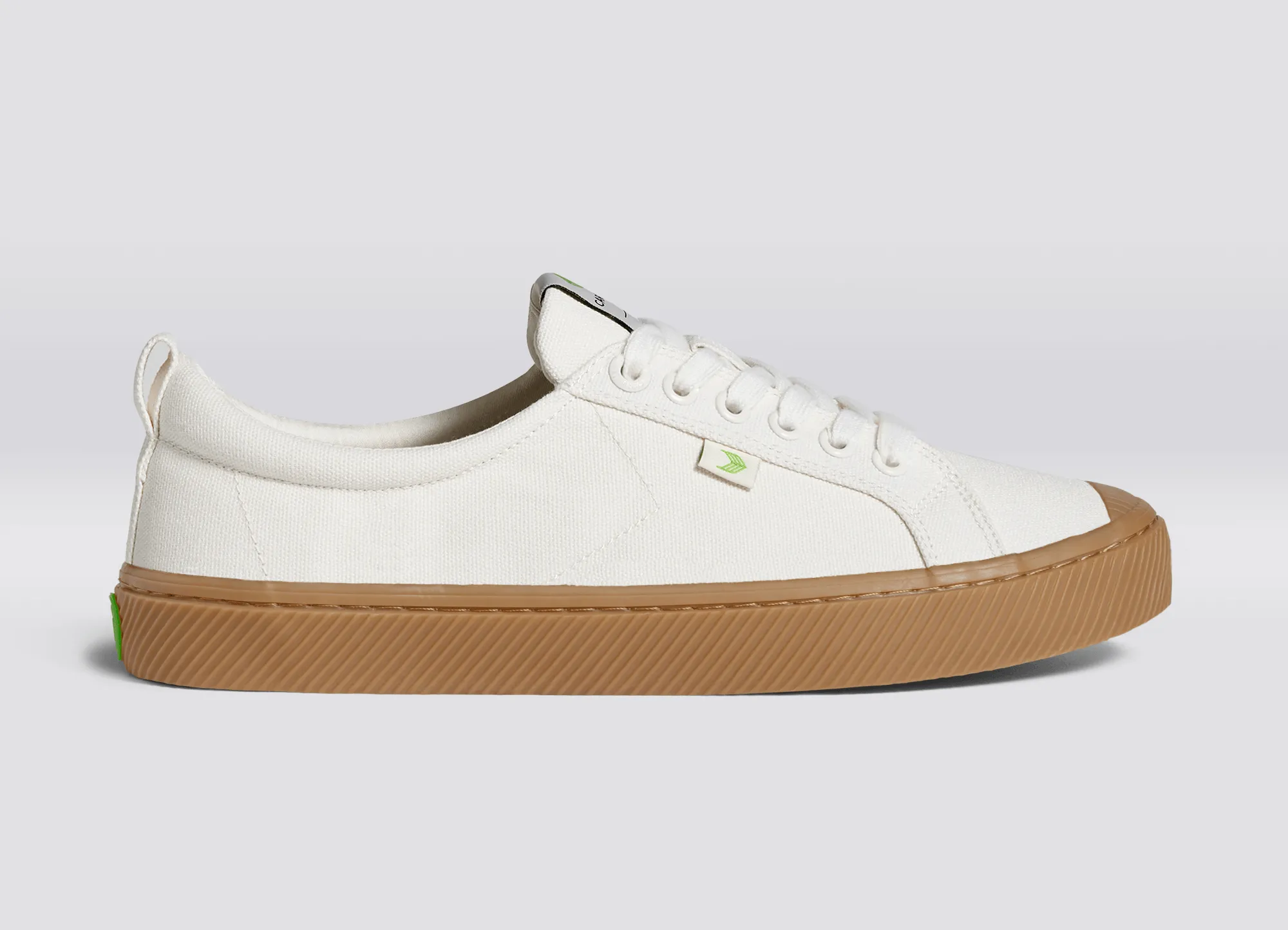 OCA Low Gum Off-White Canvas Sneaker Men