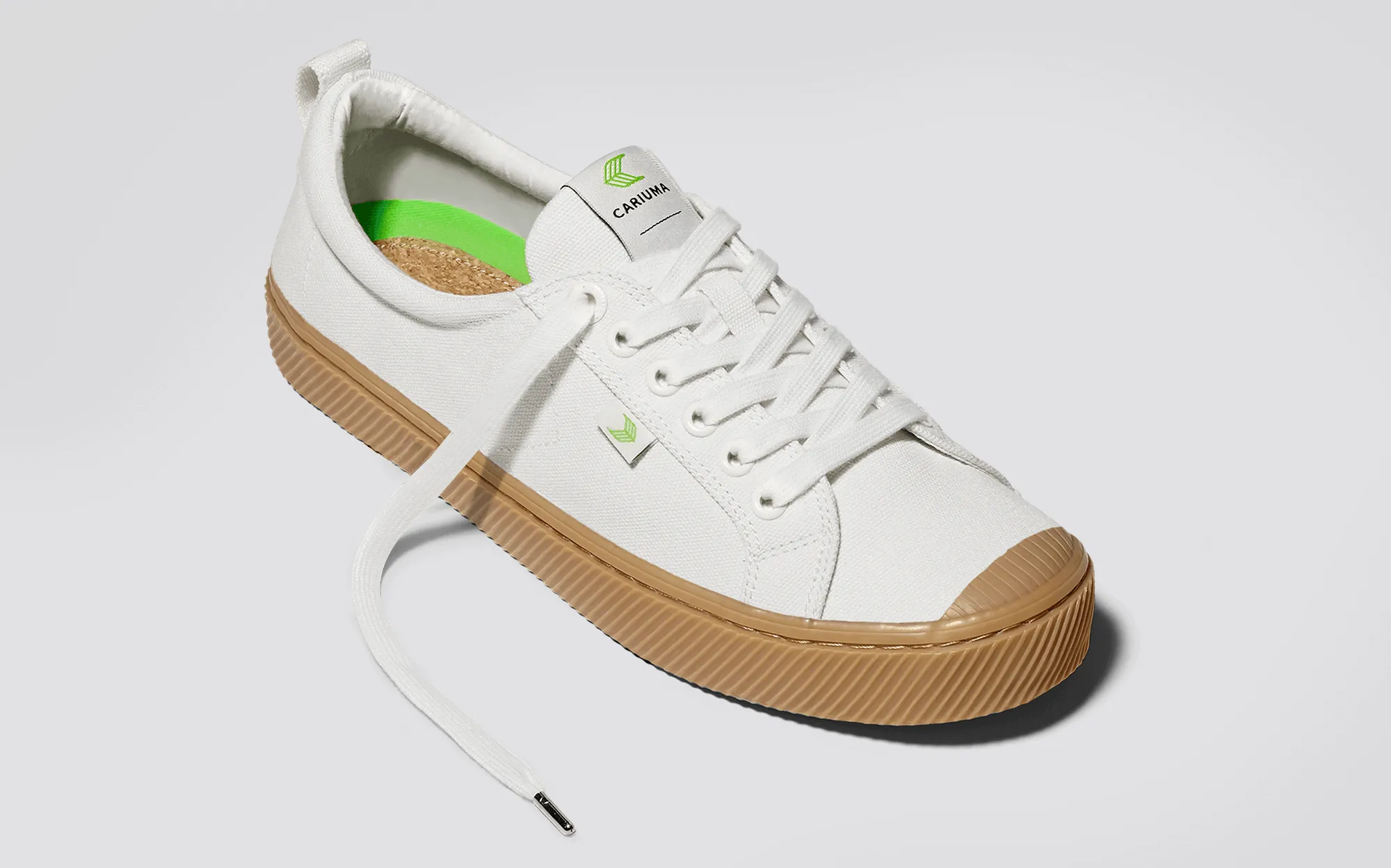 OCA Low Gum Off-White Canvas Sneaker Men