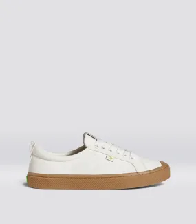 OCA Low Gum Off-White Canvas Sneaker Men