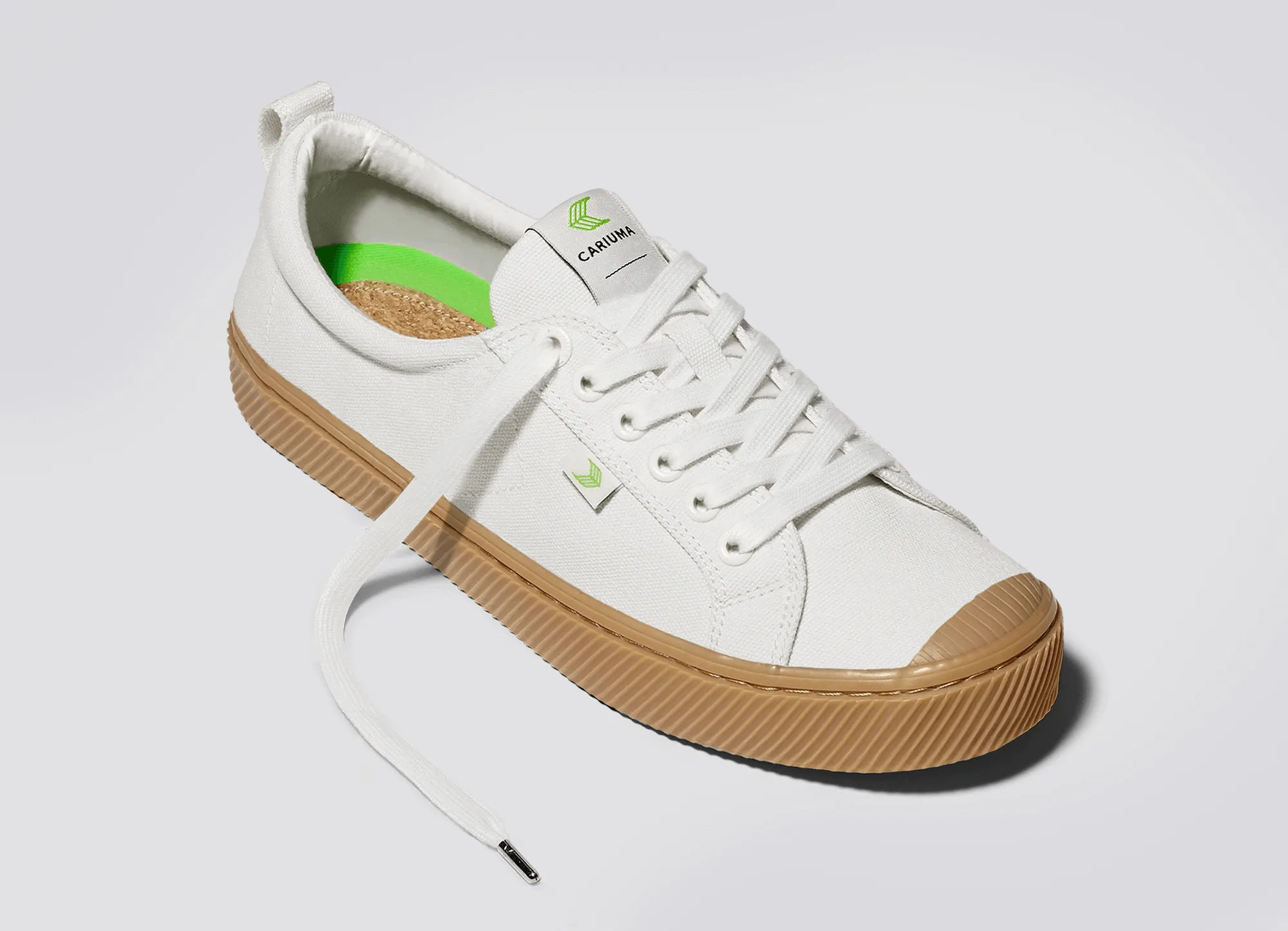 OCA Low Gum Off-White Canvas Sneaker Men