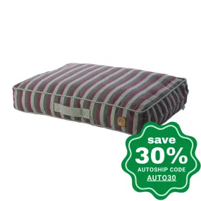 One for Pets - Siesta Spanish Indoor / Outdoor Bed - Purple Stripe - 34" x 45" x 5" - L