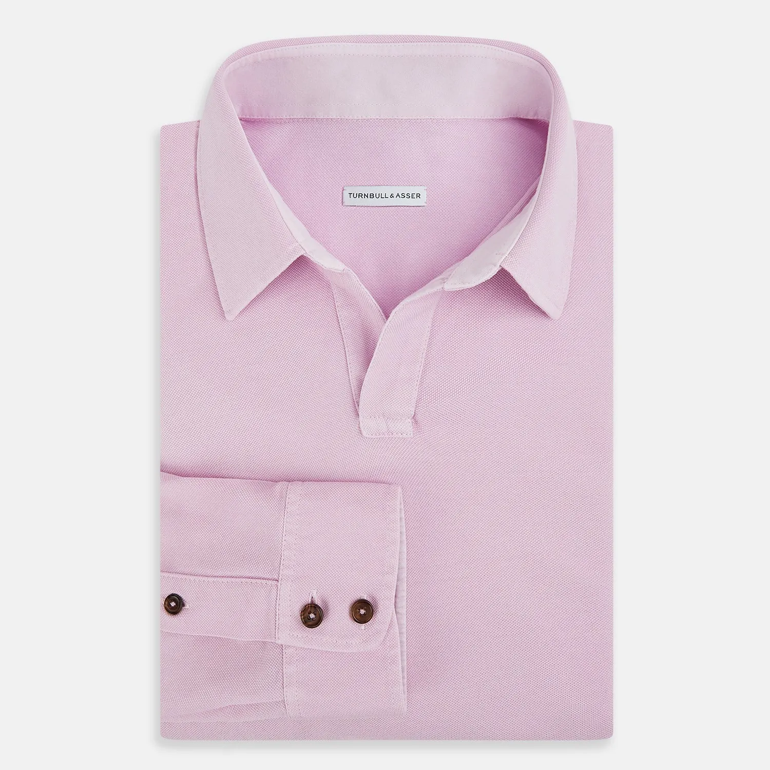 Pink Rugby Polo Shirt