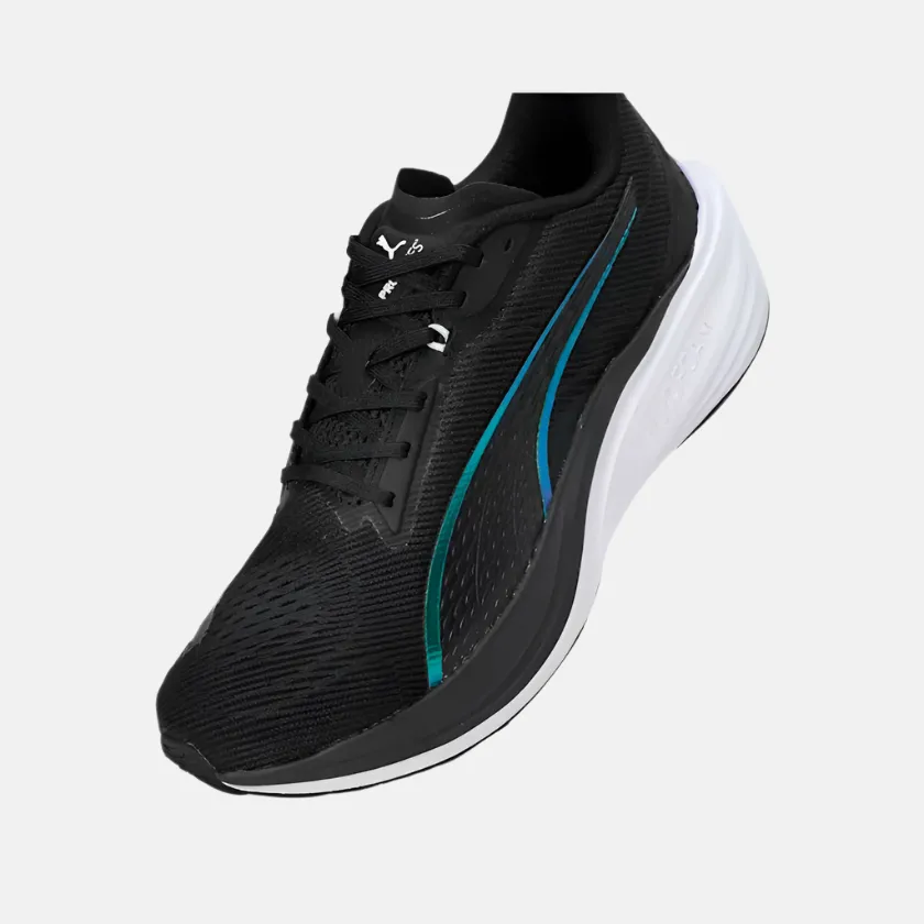 Puma Darter Pro Iridescent Women's Running Shoes -Black/White