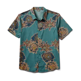 ROARK Bless Up Breathable Stretch Shirt - AURORA FLORA TUNDRA