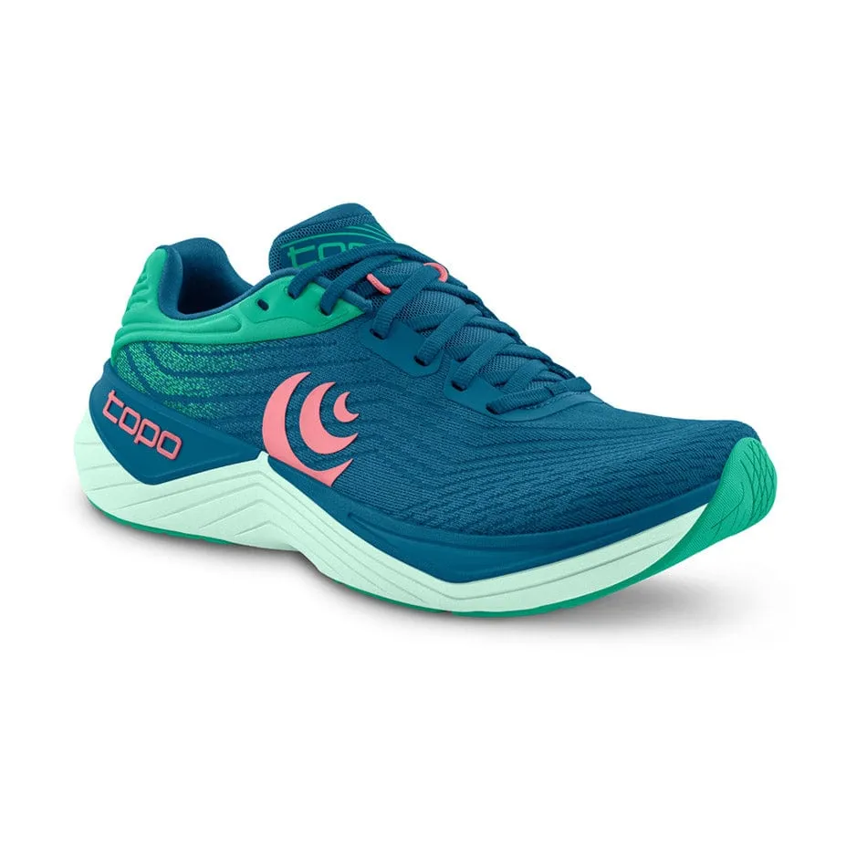 Topo Women's Ultrafly 5 Running Shoes Blue/Aqua AW24