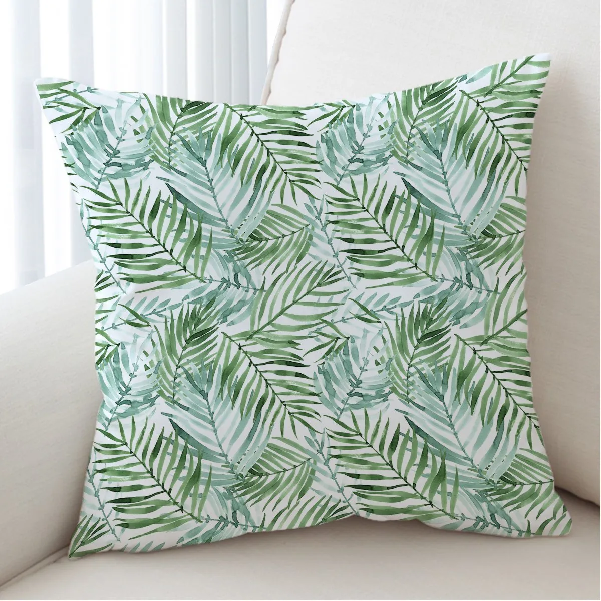 Tropical Palm Leaves Tablecloth