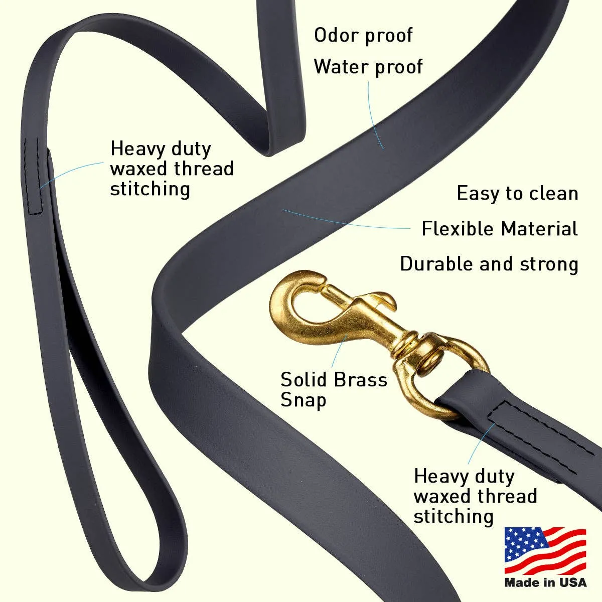 Viper Biothane Dog Leash - Working Lead