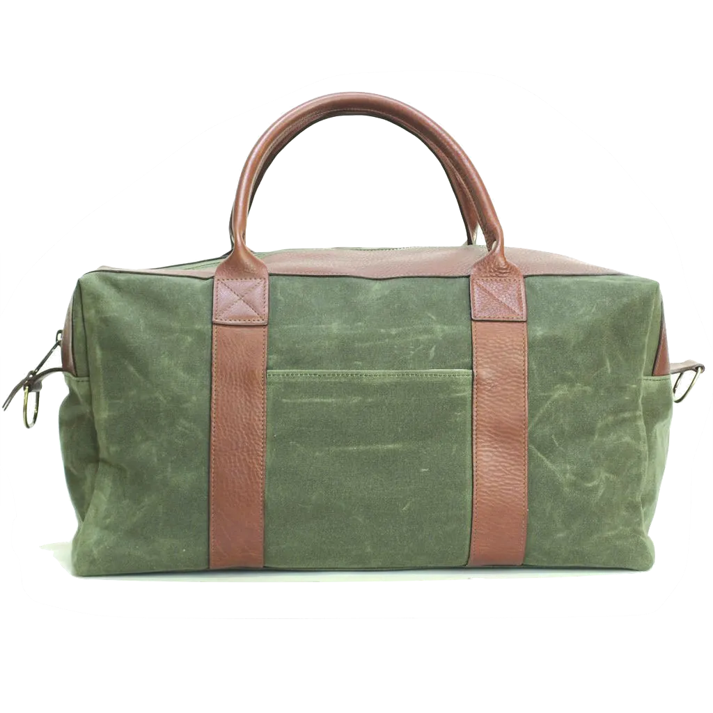 Waxed Worton Weekender, Olive