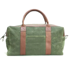 Waxed Worton Weekender, Olive