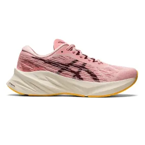 Womens ASICS Novablast 3 - Frosted Rose / Deep Mars