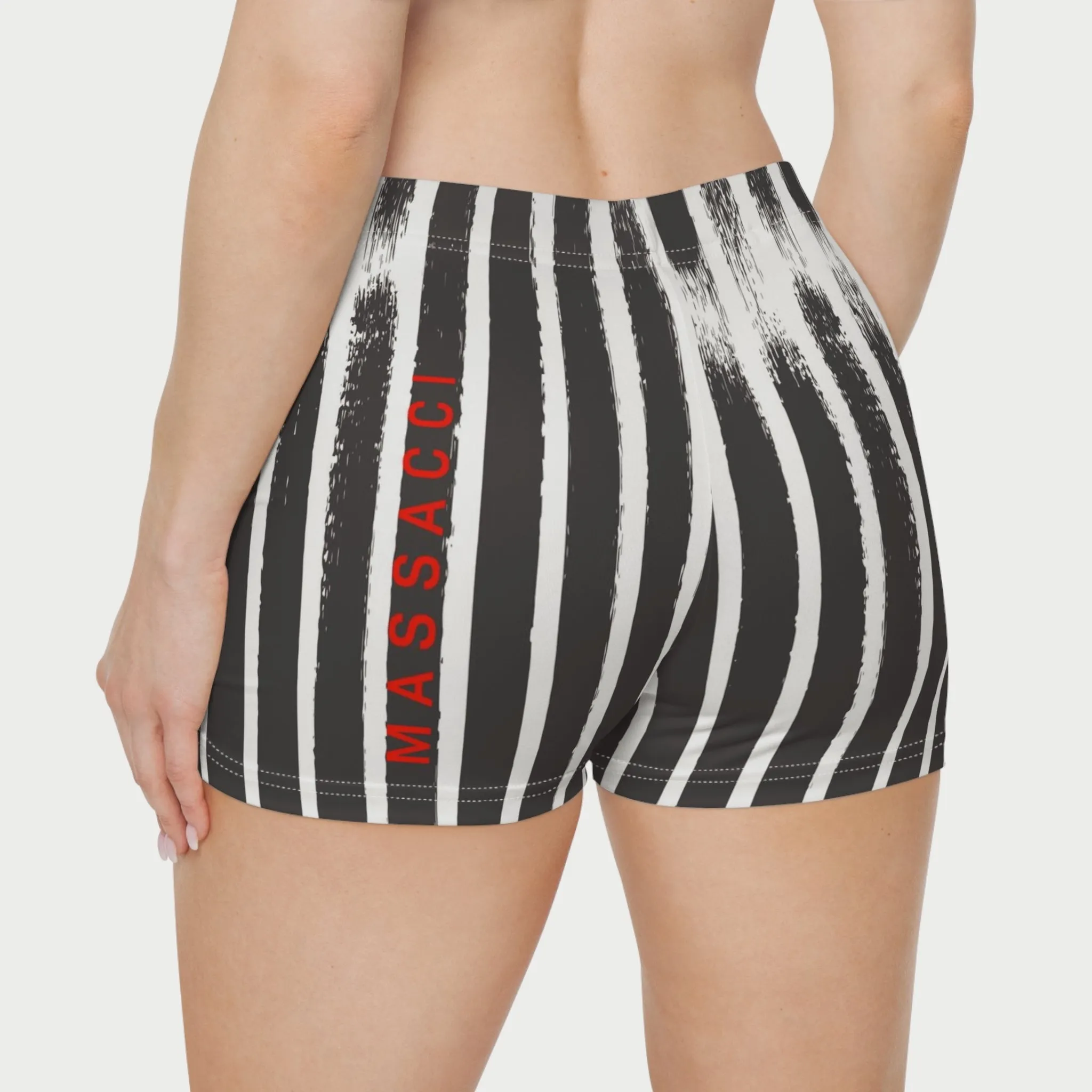 Zebra Stripes, Workout Shorts